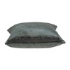 Parkland Collection,Garnet Solid Throw Pillow - 2 of 4