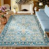Lahome GST Morris Butterfly Full Coverage Short Pile Velvet Rectangular Indoor Area Rug - 2 of 4