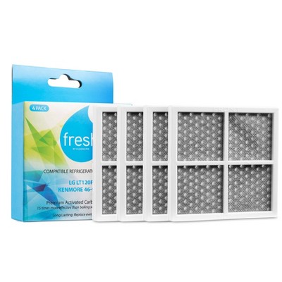 Mist Fresh Replacement LG LT120F/Kenmore 469918 Refrigerator Air Filter 4pk - CWFF443