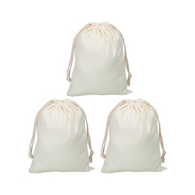 Unique Bargains Polyester Cotton Reusable Washable Dust Drawstring Bags