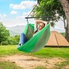 Sorbus Hanging Outdoor Camping Cacoon Chair - Collapsible and Lightweight Swings - Swinging Rocker Chairs for Camp, Travel, Hiking, Tent, or Porch - 3 of 4