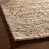 Town & Country Terra Sol Interwoven Diamond Hand-Knotted Flatwoven 100% Natural Jute Area Rug - 4 of 4