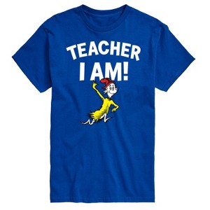 Men's - Dr. Seuss - Teacher I Am Sam I Am Short Sleeve Graphic T-Shirt - 1 of 4
