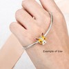 Dog Puppy Charm European Bead Enamel Sterling Silver Ginger Lyne Collection - 4 of 4