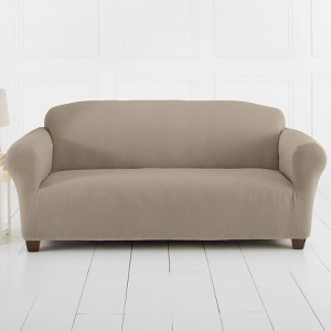 BrylaneHome Brighton Stretch Slipcover - 1 of 4