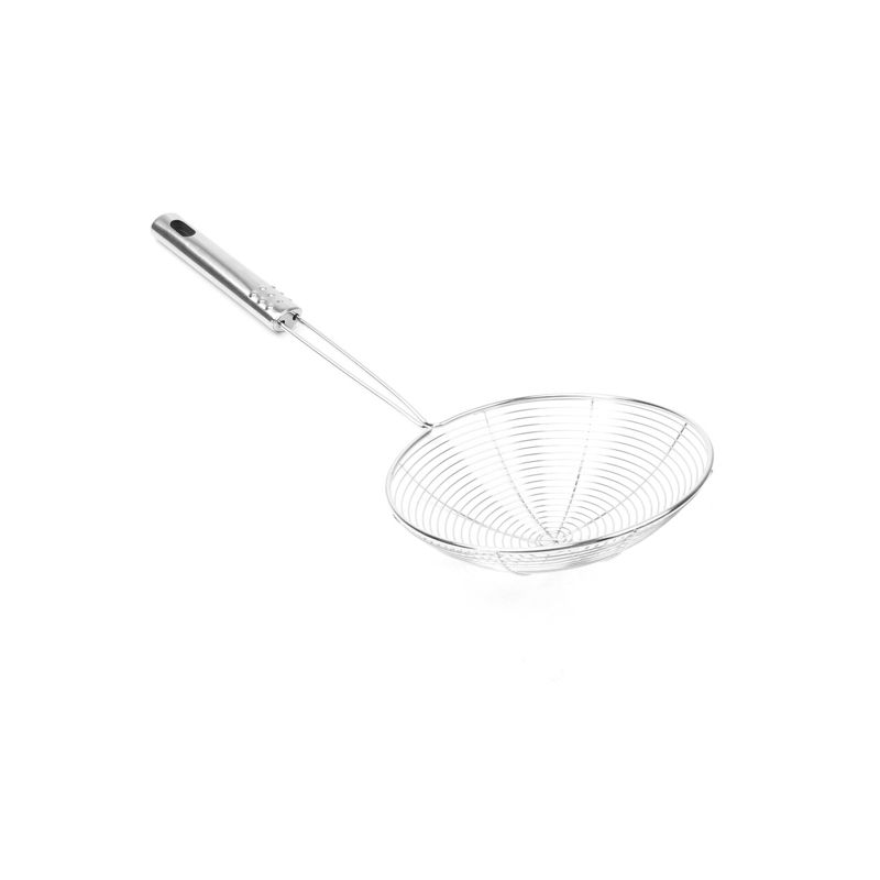Unique Bargains Kitchenware 5.7" Dia Wire Stainless Steel Colander Spoon Strainers Silver Tone 1Pc, 4 of 5