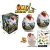 CTB Dealz | Mystery Dino Eggs Dig Kit – Dinosaur Toys with Skeleton Bones & Fun Fact Sheet – Educational Excavation Science Activity for Kids Ages 3+ - 2 of 4