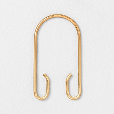 Curtain Hooks Brass