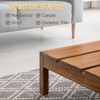 Unique Bargains Plastic Wear Resistant Clear Spiked Furniture Carpet Protectors - 4 of 4