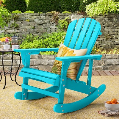 Saint Birch Waterfall Adirondack Rocking Chair