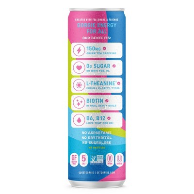 Gorgie Candy Twist Energy Drink - 12 fl oz Can
