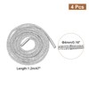 Unique Bargains Fashion Crystal Shoe Laces with Net for Sweatpants Shorts 4 Pcs - 2 of 4