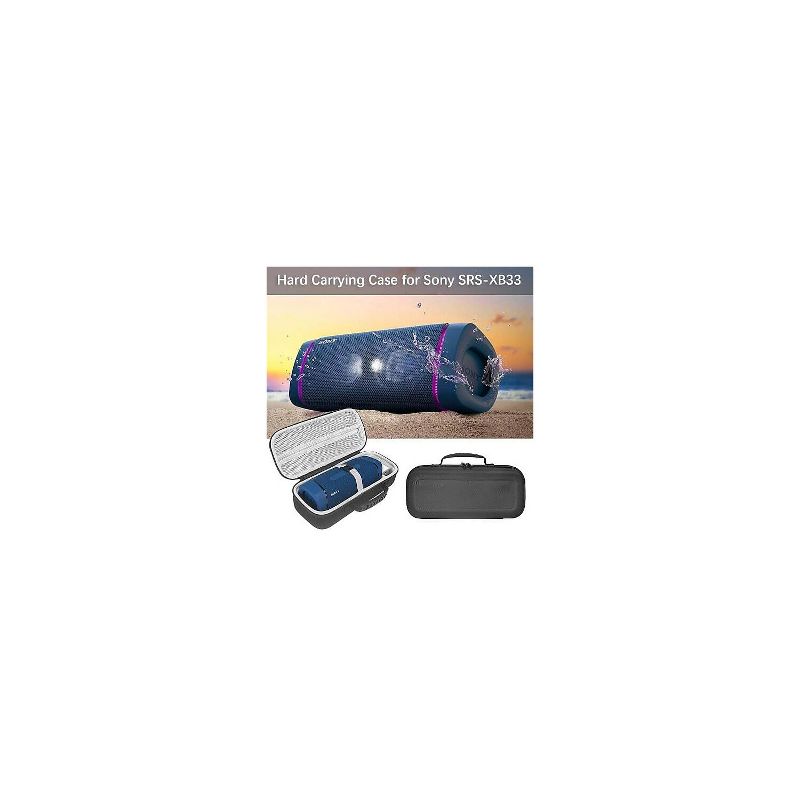SaharaCase Travel Carry Case for Sony SRS-XB33 Bluetooth Speaker Black (HP00038), 4 of 6