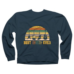 Adult Design By Humans Best Guitar Dad Ever Music Guitar Chord By BaoMinh Sweatshirt - 1 of 2