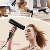 NICEBAY Hair Dryer with Brushless Motor, 110000RPM High-Speed Blow Dryer, Ionic Hair Dryer with Diffuser, Lightweight & Fast Drying, Low Noise, 1600W - 2 of 4
