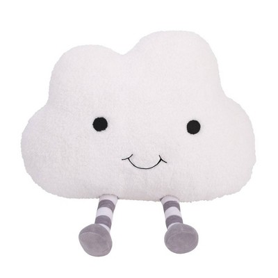 Little Love by NoJo - Plush Cloud Shaped Decorative Pillow, Decorative  Nursery Pillow, Playroom Décor, Cute Throw Pillows, White, 1 Count (Pack of  1)