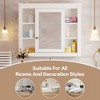 NicBex 35" Wall Mounted Bathroom Storage Cabinet,Medicine Cabinet with Mirror,Wall Cabinet with 6 Open Shelves,Over the Toilet Storage Cabinet - 4 of 4