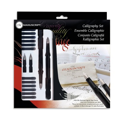 Manuscript 4 Nib Shadow Calligraphy Set