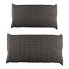 Lavish Home 2PC Waffle Bath Mat Set - 3 of 4
