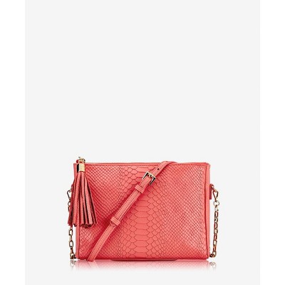 GiGi New York Orange Hailey Crossbody Bag