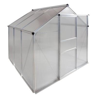 6'X 6' Walk-In Aluminum Greenhouse Clear - OGrow