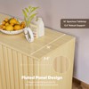 Buenhomino 63" Sideboard Buffet Cabinet, 4-Door Kitchen Storage Cabinet with Adjustable Shelves, Farmhouse Accent Buffet Sideboard - 4 of 4