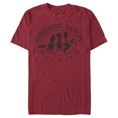 Men's Disney Hocus Pocus Sanderson Sisters Broom Silhouette T-shirt ...