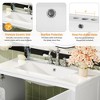 ChicFurnit 24/30/36 Inch Bathroom Vanity with Sink Freestanding Storage Cabinet with Soft Close Doors Function Storage for Bathroom, 18.3"*24"*33.9" - 4 of 4