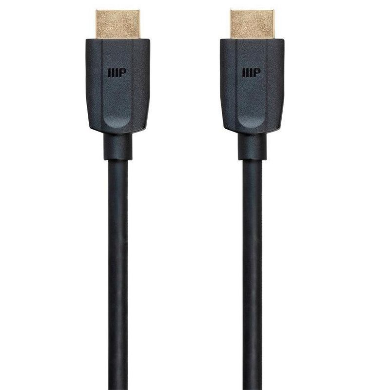 Monoprice Ultra 8K HDMI Cable - 6 Feet - Black | High Speed, 8K@60Hz, HDR, 48Gbps, eARC, Compatible with PS 5 / PS 5 Digital Edition / Xbox Series X &, 2 of 5