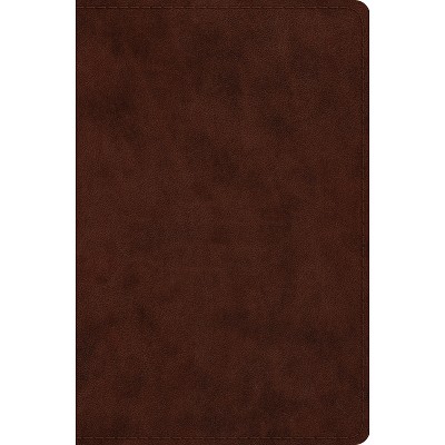 Compact Bible-ESV - (Leather Bound)