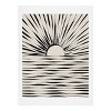 Alisa Galitsyna Minimal Sunrise Sunset Art Print & Hanger- 18" x 24" - Society6 - 2 of 2