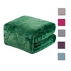 Luxurious and Plush Eiffel Tower Jacquard Bed Cover - 3 of 4