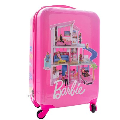 Tramp & Badger Printed Kids Barbie Travel Trolley Bag, Size: 18