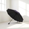 Unique Bargains Umbrella Manual 10-rib Irregular Check Sun Protection Vinyl Impact Cloth 43.31"x26.77" 1 Pcs - 2 of 4