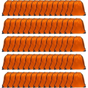 Waterproof Drawstring Backpack Bulk, Nylon Cinch Bags in 10 Colors for School, Gym, Sports - 1 of 4
