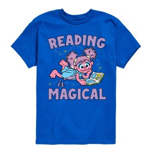 Boys' - Sesame Street - Reading Is Magical Short Sleeve Graphic T-Shirt - 1 of 4