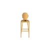 Meridian Furniture,Maddox Gold Stainless Steel Stool - 3 of 4