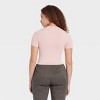 Women's Slim Fit Short Sleeve Seamless Baby T-Shirt - A New Day™ - 2 of 4