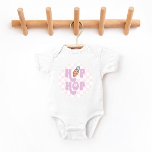 The Juniper Shop Checkered Hip Hop Baby Bodysuit - 1 of 2