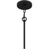 Quoizel Lighting Mcintire 9 - Light Chandelier in  Matte Black - 3 of 4