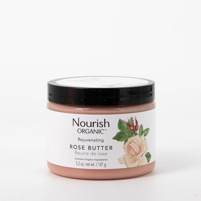 Nourish Organic Rejuvenating Rose Butter - 5.2oz