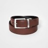 Boys' Stretch Dress Reversible Belt - Cat & Jack™ Black/Brown - 2 of 2