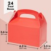 24 Pack Paper Gable Treat Boxes, Neon Party Favor Gift Box for Birthday, Wedding & Baby Shower, 6.2 x 3.5 in - 4 of 4