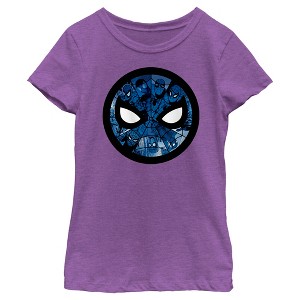 Girl's Spider-Man: Beyond Amazing Hero Mask T-Shirt - 1 of 4