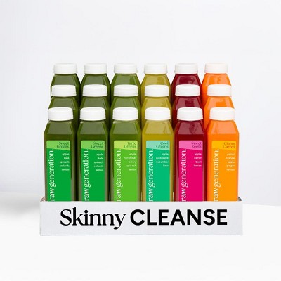 Raw Generation Skinny Cleanse - Weight Management & Detox Juice Cleanse/Healthiest Way to Cleanse Your System/Jumpstart a Healthier Diet
