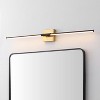 JONATHAN Y Makena Modern Minimalist Dimmable Integrated LED Metal Wall Sconce - 2 of 4