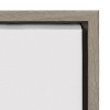 Kate & Laurel All Things Decor 18" x 24" Sylvie Reese the VP of HR by The Creative Bunch Studio Framed Wall Canvas Gray: Modern Style - 3 of 4