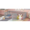 Streamdale Twin Size Wood Daybed Frame with Fence, Gray - 4 of 4