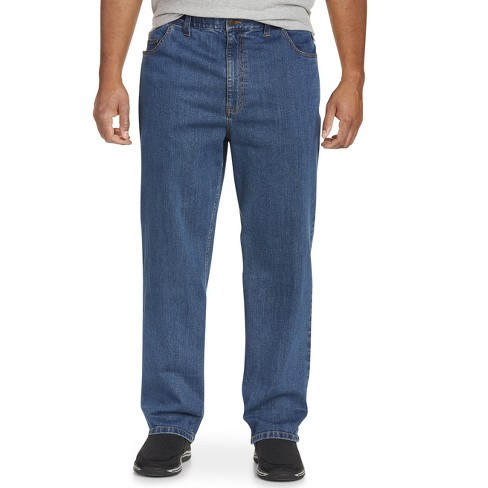 Harbor Bay by DXL Big and Tall Continuous Comfort Stretch Jeans 