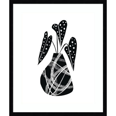 Amanti Art My Plant by Rachel Lee Wood Framed Wall Art Print